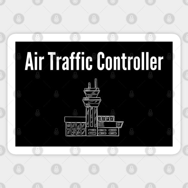 Air Traffic Controller Sticker by Jetmike